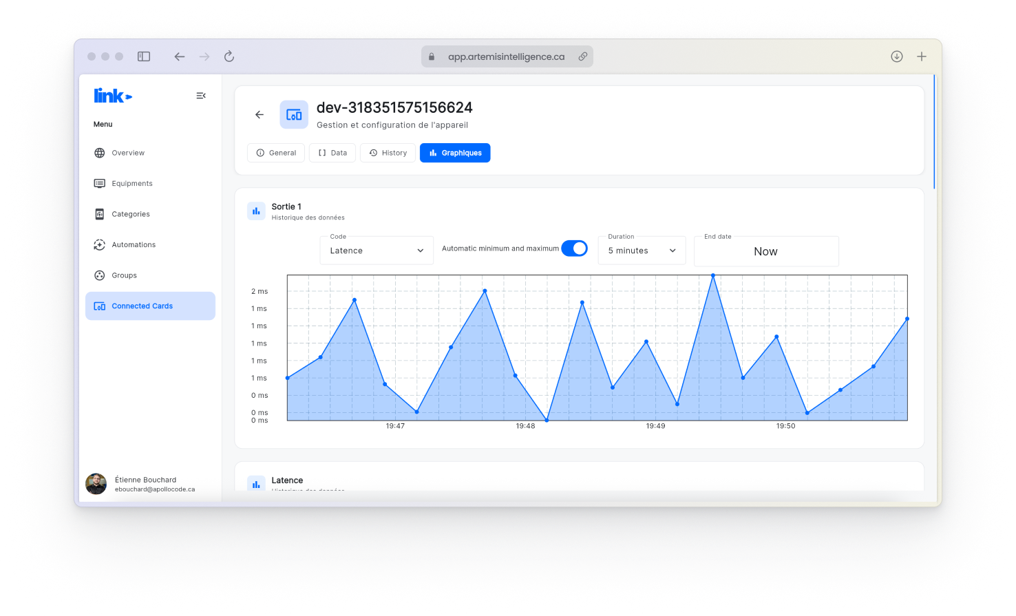 Artemis Link Platform Overview